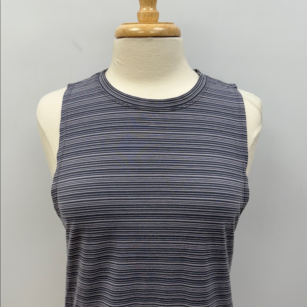 Athleta Cloudlight Striped Relaxed Pullover Tank … - image 3